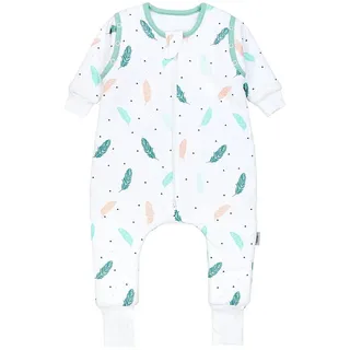 TupTam Baby Schlafsack Winterschlafsack Federn 2,5 TOG 68/74