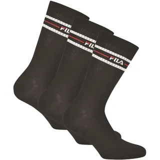 Fila Socken 3 Paar Schwarz 35-38