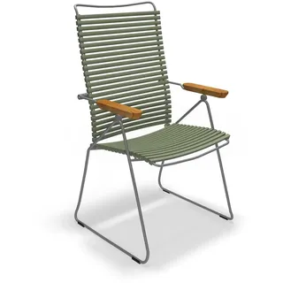 Houe CLICK Position Chair Gartenstuhl 58,5 x 58 x 106 cm olivgrün