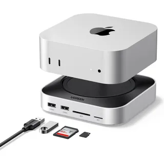 UGREEN Mac mini M4 Dock & Ständer Docking Station mit 8TB NVMe SSD-Gehäuse