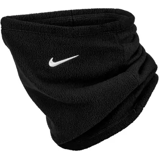 NIKE One Therma-FIT Fleece Neckwarmer Kinder 010 - black/white