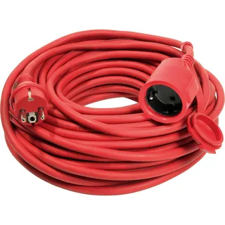 as - Schwabe AS Schwabe 60264 Strom Verlängerungskabel Rot