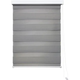 ONDECO Doppelrollo Kassetten Duo Rollo 100 x 160 cm grau