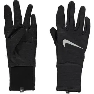 NIKE Damen Laufhandschuhe "Womens Sphere Running Gloves 3.0", Größe XS in Schwarz 082 black/black/silver