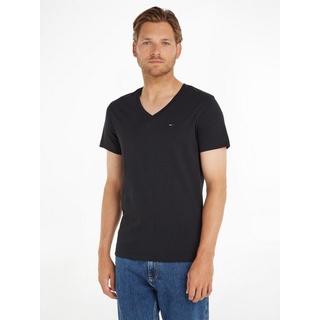 Tommy Jeans Original V-neck Kurzarm-T-Shirt Tommy Black L