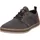 Slip-Ons Grau/Schoko/Dunkelgrau 40