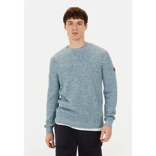 camel active Rundhalspullover aus Baumwolle Pullover_Rundhalspullover blau XXL