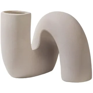 Ceramic Art Twisted Shape Vase Nordische Vase Vase Storefactory U Vase - Bogenvase - Keramik Wohnzimmer Blumenarrangement Licht Luxus Kreative Keramikvase