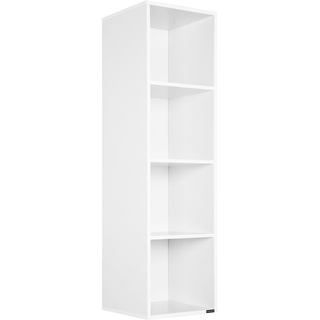 Bücherregal Skylar Weiß 106x30x30cm