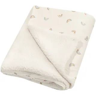 Julius Zöllner Babydecke Winter Jersey 70x100 cm, weiss