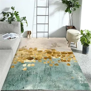 RUGMRZ Wohnzimmerteppich Kurzflor XXL Teppich Creative Color Matching Teppich ist wunderschön und komfortabel, Anti-Fouling, maschinenwaschbar Outdoor Teppiche Wetterfest 180x250cm