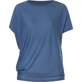 super.natural Yoga Loose Tee oceanblau L