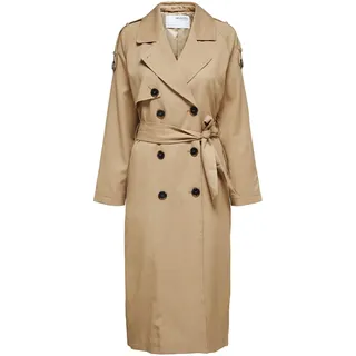 Selected New Bren Trench Mantel Beige 36