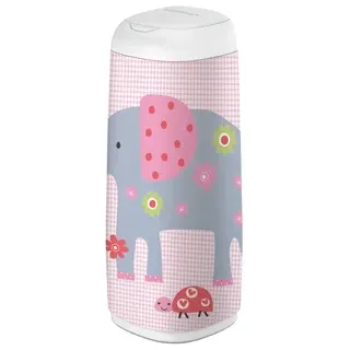 Angelcare Bezug für Dress-Up XL Windeleimer 66 cm Höhe Elephant Family