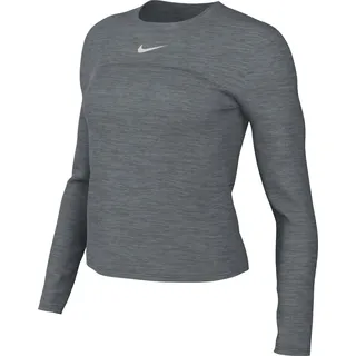Nike Dri-Fit Swift Element Langarmshirt Smoke Grey/Light Smoke Grey/Heather L