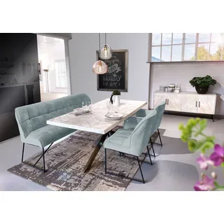 GUTMANN FACTORY Couch Polyester 2-Sitzer Blau