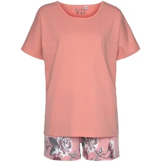 vivance dreams by lascana Vivance Dreams Shorty Pyjama-Shorts coral-apricot 36/38