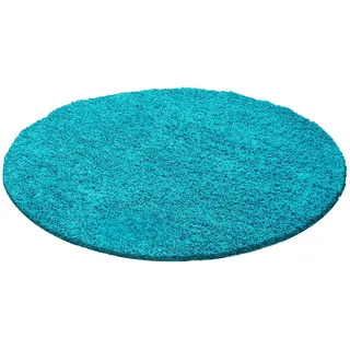 Ayyildiz Life Shaggy 1500 Hochflorteppich 120 cm türkis