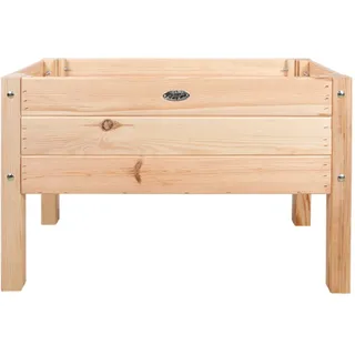 degawo Pflanztisch Kinder Hochbeet Kiefernholz Frühbeet Kräuter Beet Garten Pflanz Tisch (Kinderhochbeet)