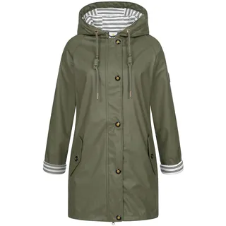 ankerglut Friesennerz Regenmantel Damen Oliv 36