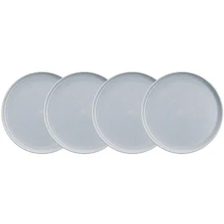 BUTLERS Frühstücksteller Ø22 cm grau 4er Set
