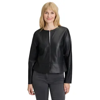 Betty Barclay Kurzblazer mit Reißverschluss Schwarz,44