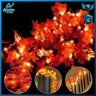 Ainkedin Lichterkette LED 3 m Ahornblatt