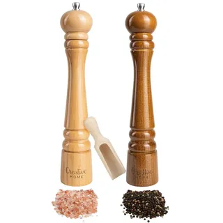 Creative Home Pfeffermühle 31,5 cm Beige/Braun unbefüllt