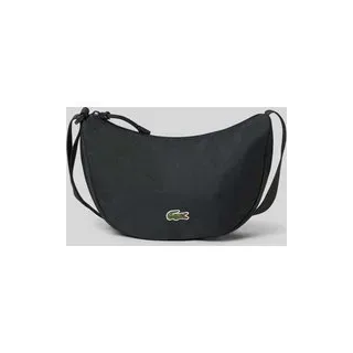 Umhängetasche mit Reißverschlussfach, Black, 1