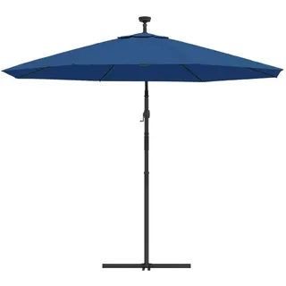 vidaXL Ampelschirm Ø 300 cm Azurblau