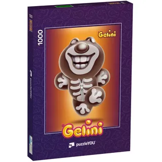 puzzleYOU: Puzzle 1000 Teile „Gelini Halloween Nero“
