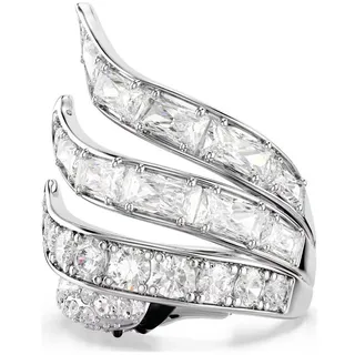 Swarovski Vienna Cocktailring Kristall Silber Weiß Gr. 50-55