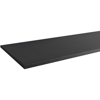 Waschtisch-Platte OXFORD Schwarz Schieferstruktur 90 cm breit von FACKELMANN