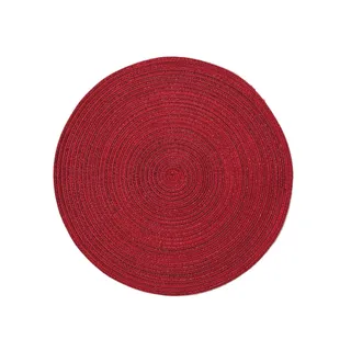 Tischset SAMBA (D 38 cm) - rot - D 38 cm