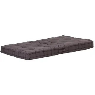 vidaXL Palettenkissen 120 x 80 x 10 cm anthrazit 1 St.