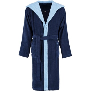 Bugatti Bugatti Bademäntel Herren Kapuze Stefano marine blau - 493 Weiss