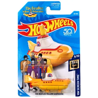 Hot Wheels 2018 U-Boot Yellow Submarine der Beatles, Einzigartiges Design, Erwachsene (unisex)