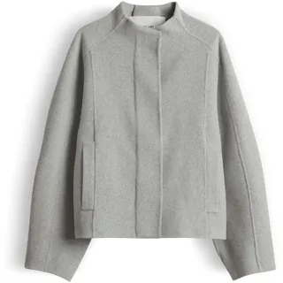 Opus Wolljacke Hatura Hellgrau 44