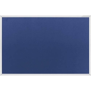 Magnetoplan 1415003 Pinnwand Königsblau, Grau Filz 1500mm x 1000mm