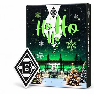 Weihnachtskalender Adventskalender 1./2. Bundesliga & 3. Liga + Aufkleber (Borussia Mönchengladbach)