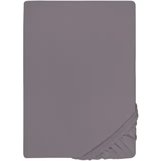 biberna 0077640 Jersey-Elastic-Boxspring 90 x 190 - 100 x 220 cm silbergrau
