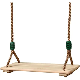 Hängeschaukel Für Erwachsene Und Kinder, Aus Poliertem Holz Mit Vier Korrosionsbeständigen Brettern, Für Den Innen- Und Außenbereich.