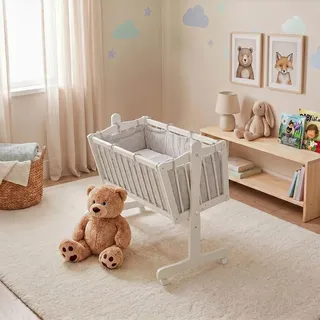 VitaliSpa Babybett Weiß 40 x 90 cm