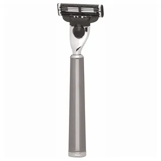 ERBE Nassrasierer Erbe New York Rasierer Gillette Mach3 Titan, 1-tlg. silberfarben