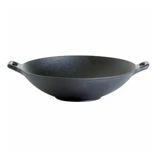All'Grill Wok Ø 30 cm Gusseisen schwarz