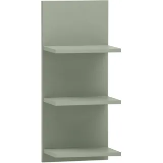 Schildmeyer Wandregal Mono, Wandregal, melaminharzbeschichtet,Made in Germany, B: 30 cm, Solide Verarbeitung - Dieses Produkt ist in Deutschland gefertigt grün
