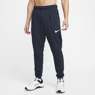 Nike Dry Dri-FIT schmal zulaufende Fitness-Fleece-Hose für Herren - Blau, L