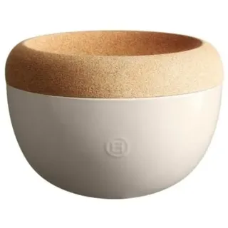 Emile Henry Made in France Deep Food Storage Bowl, 26,9 x 18,5 cm, Ton