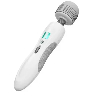 denu-shop Massagegerät Kabelloser Massagestab Ganzkörper Tragbar, Packung 1-tlg., Massagestab, USB-Kabel, Bedienungsanleitung, Aufbewahrungstasche, 9 Vibrationsmodes, 8 Vibrationsstärken