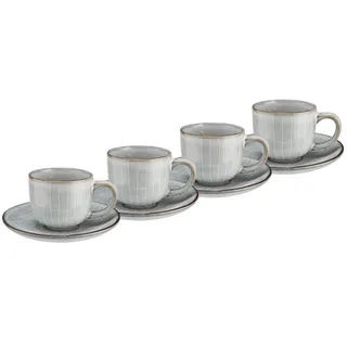 Butlers Espressotassen, Grau, Keramik, Kaffee & Tee, Tassen, Espressotassen